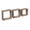 Shelves set Domax oak sonoma 3 pcs