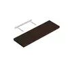 Shelf with hidden fastening wenge VELANO 65114 80x25
