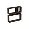 Shelf Domax FRS 1 floating shelf wenge 600x380x170 mm