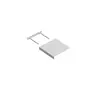 Shelf with hidden fastening white VELANO 65050 235x235 mm