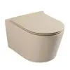 Wall hung toilet Osis Rimless Matt Beige