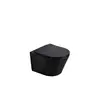 Wall hung toilet Pate B2330MB Rimless Matt black