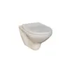 Wall-hung toilet with lid Valadares Oceanus white