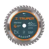 Wood cutting saw disc Truper ST-740 184 mm