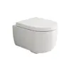 Wall-hung toilet with lid Bocchi Venezia White