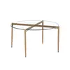 Table clear SOAR END TABLE ROUND 91.4x47 cm