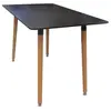 Kitchen table 824 120x70 cm black