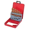 Set of drills for metal Raider HSS + TIN 157107 2-8 mm 13 pcs