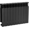 Sectional radiator, aluminum KFA Armatura G500F black