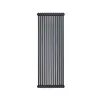 Decorative radiator with fastening black Kermi RRN3180 C005 14EL