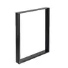 Table leg REI rectangle black 5-913.6071.18P 710х600 mm