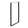 Table leg REI 5-927.85.18 black rectangle 850x385 mm