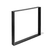 Table leg REI rectangle black  5-913.8071.18P 710х600 mm