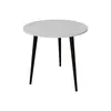 Round table MR-08W 80 cm white