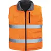 ჟილეტი დათბილული ორმხრივი Coverguard 7HWGO L ნარინჯისფერი