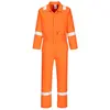 სამუშაო კომბინიზონი შუქამრეკლებით PORTWEST ნარინჯისფერი C814ORR L