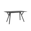 Table black MAX DÉCOR 74x140x80 cm