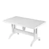 Table SELVI White 140x80 cm