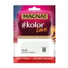 Interior paint test Magnat Kolor Love 25 ml KL05 milky blue