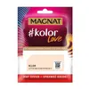 Interior paint test Magnat Kolor Love 25 ml KL08 light peach