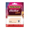 Interior paint test Magnat Kolor Love 25 ml KL09 sun-warmed sand