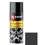 Эмаль для дисков Kerry KR-960.6 520 мл черная матовая