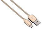 კაბელი USB Hama ოქროსფერი 1 მ 80523