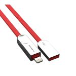 კაბელი PINENG Micro USB 1მ,2A წითელი PN307