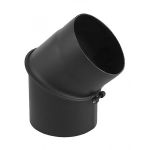 Adjustable elbow for the chimney Darco 45° D-150