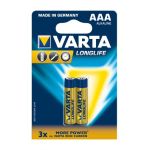 ელემენტი  VARTA Alkaline Long Life AAA 1.5 V 2 ც