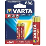 ელემენტი VARTA Alkaline Max Tech AAA 1.5 V 2 ც