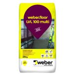 მოჭიმული იატაკი Weber floor LVL 100 multi 25 კგ
