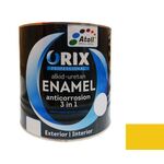 ემალი ანტიკოროზიული Atoll Orix Color 3 in 1, 2 ლ ყვითელი RAL 1003