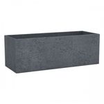 ქოთანი  ეზოს Scheurich 240/80 C-CUBE LONG STONY BLACK