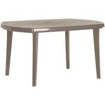 მაგიდა Curver Elise 137x90x73 cappuccino