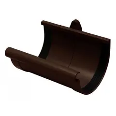 Муфта желоба коричневая Rainway 130 мм