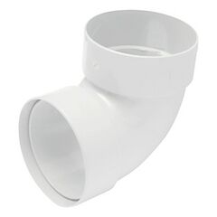 Branch pipe double box RainWay 75 mm 67° white