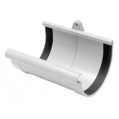Муфта желоба белая Rainway 90 мм