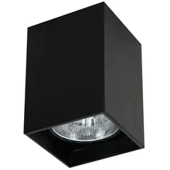 Point light Luminex Downlight sguare 7245 1xE27 60W black