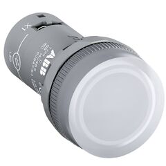 საინდიკაციო ნათურა ABB LED თეთრი 22 mm 230 V AC