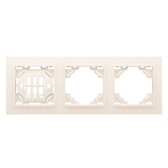 ჩარჩო ჰორიზონტალური EKF ERM-G-303-20 3 განყოფილებიანი ჩალისფერი