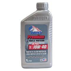 Motor oil Abro Premium Synthetic Blend Sae 10W-40 1 l