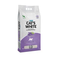 Cat litter with lavender aroma Cat's White 5L W225