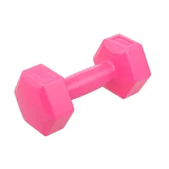 ჰანტელი ვარდისფერი  LIFEFIT 1 კგ