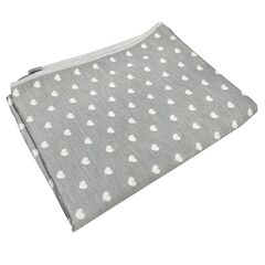 Bed cover with hearts G7782 160x200cm