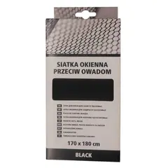Anti mosquito grid Kaem 0395-111718 black 170x180 cm