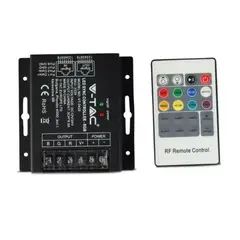 პულტი ლედ ლენტის V-TAC 3339 RGB 12/24V MAX 567W