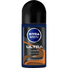 Шариковый дезодорант для мужчин Nivea Ultra Carbon 50 мл