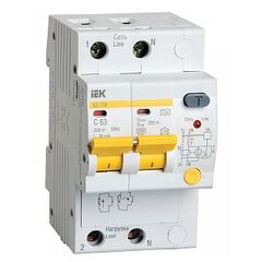 Differential machine  AD12M 2R C25 30mA IEK