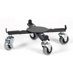 Stand under the pot EDA Plastiques SUPPORT METAL EXTENSIBLE with 4 wheels 28,5-40,5cm